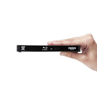 ロジテック Blu-rayディスクドライブ/USB3.0/スリム/書き込みソフト付/UHDBD対応 LBD-PWA6U3LBK BDドライブ（直送品）