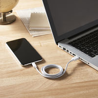エレコム まとまるLightningケーブル 1.0m MPA-MUAL10WH 1本（直送品）