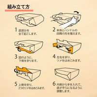 プラス PP製 キャリーボックス+ A4 レッド 1個FL-126BF