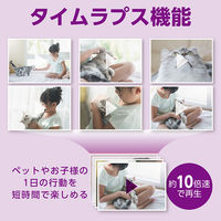 パナソニック ホームネットワークシステム/壁掛け可能/屋内・無線LANタイプ/屋内HDカメラ KX-HRC100-K 1台