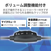 ヘッドセット 片耳 オーバーヘッド USB接続 ブラック HS-HP29UBK エレコム 1個（直送品）