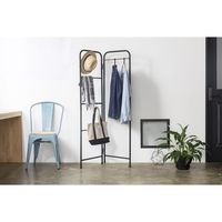 アイリスオーヤマ スタイルハンガー 折りたたみタイプ ブラック PI-O150 1台