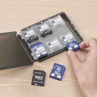 エレコム SDケース/12枚収納/SD CMC-06NSD12 1個