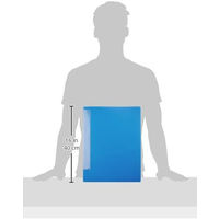 コクヨ　クリヤーブック（ウェーブカット・固定式）　B4タテ20ポケット　青　ブルー　ラ-T564B　8冊