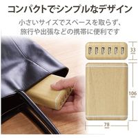 エレコム 電源タップ/卓上タイプ/USBポート/Aメス×6ポート/おまかせ充電対応/60W/オーク EC-ACD01O 1個