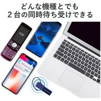 エレコム Bluetoothヘッドセット/HS20シリーズ/Type-C端子/ブルー LBT-HSC20MPBU 1個