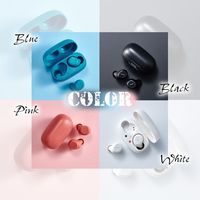 エレコム Bluetoothイヤホン/トゥルーワイヤレス/FAST MUSIC/TWS10/ローズレッド LBT-TWS10RD 1個