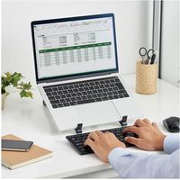 エレコム ポータブルノートPCスタンド/アルミ合金/ブラック PCA-LTSCABK 1個