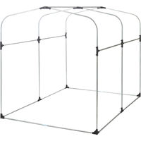 SANKA(サンカ) 簡易万能ガレージ大（PVC）　シルバー BG-PVC03 1台（直送品）