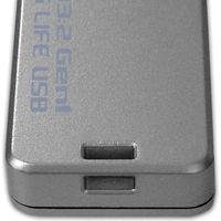 磁気研究所 USB 3.2 Gen1 pSLC USBメモリー スライド式 8GB HDUF127S8GPS3 1個