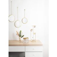 アントレックス Umbra テソラ ジュエリースタンド グラス 幅130×奥行130×高さ420mm クリア 21014862104 1個（直送品）