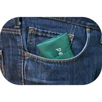 マツシロ エコバック エコプチバッグ お弁当対応タイプ ネイビー 61EPU 1枚