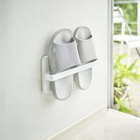 tower（タワー） ツーウェイベランダスリッパラック ホワイト 1個 山崎実業