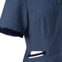 フォーク nuovo オーバーブラウスFB71381 ネイビー 19号 FB71381-7-19（直送品）