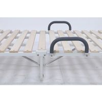 不二貿易 ワンタッチスノコベッド 桐 幅975×奥行2080×高さ445mm 14741 1台（直送品）