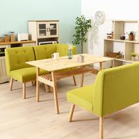 不二貿易 ヘームル NS ダイニングソファ 1人掛 幅540mm グリーン 37008 1台（直送品）