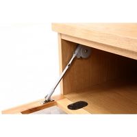 不二貿易 ＴＶ台 ノイエル 150 幅1500×奥行450×高さ305mm ナチュラル 12942 1台（直送品）