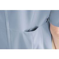 フォーク おもてなしワンピース　3021SC　 ゼニスブルー×エクルベージュ L 1枚（直送品）