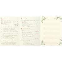 デザインフィル 便箋 しあわせ 24枚入 木の実柄 20467006 1セット(3冊)