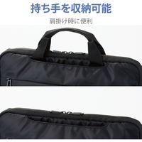 パソコンケース PCバッグ ショルダーベルト付き 15.6インチ ブラック BM-IBS15BK エレコム 1個（直送品）