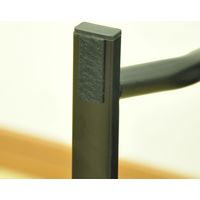 エイ・アイ・エス 楽座椅子 ロータイプ ブラック RCH-04BK-4PCS 1セット(4脚入)（直送品）