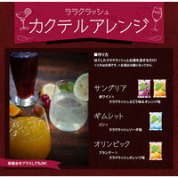 マンナンライフ ララクラッシュ オレンジ味 12袋