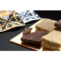 〈黒船〉NOVO TILE （ダーク・ホワイト）1個 三越伊勢丹 紙袋付 ノボタイル ラスク チョコレート 手土産 ギフト