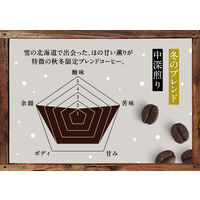 【コーヒー粉】味の素AGF 森彦の時間 冬のブレンド 1セット（140g×3袋）