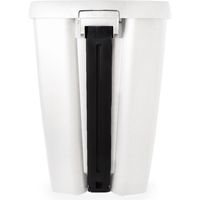 アントレックス Umbra ブリムカン ペダル式ゴミ箱 50L ホワイト 1個（直送品）