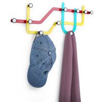 アントレックス Umbra サブウェイ マルチフック 幅570×奥行30×高さ210mm カラー 1台（直送品）