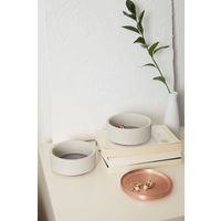 アントレックス Umbra テソラ ジュエリーボックス 幅130×奥行130×高さ105mm コンクリート/コパー 1個（直送品）