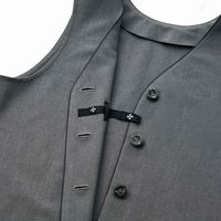 カーシーカシマ 2WAYシャツベスト 17号 グレー ESV814-5_17 1着