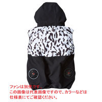 HOOH バイカラーフードベスト V3309-32ピンク 4L 村上被服 １セット（2着入）（直送品）