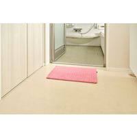 山崎産業 SUSU（スウスウ）抗菌ふわ雲ごこちバスマット35×50ローズピンク 4903180205783 1枚