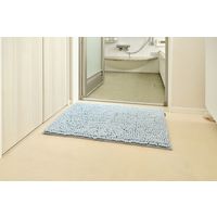 山崎産業 SUSU（スウスウ）抗菌ストロングWバスマットEC 50×70ブルー 4903180205684 1枚