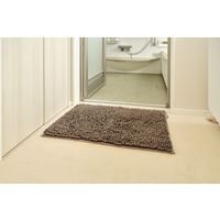 山崎産業 SUSU（スウスウ）抗菌ストロングWバスマットEC 50×70ブラウン 4903180205745 1枚