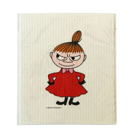 （100%天然素材）スポンジワイプ S 北欧ふきん セルロース 抜群の吸水力 リトルミイ 1個 イーオクト