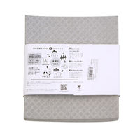 （100%天然素材）MQ スポンジワイプ S 北欧ふきん セルロース 抜群の吸水力 白クマ グレー 1個（10枚入）イーオクト