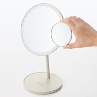 無印良品 コードレスLEDライト付ミラー 5倍拡大鏡付 MJ-LMR1 良品計画