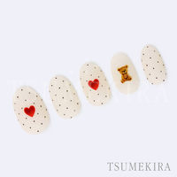 イングカワモト TSUMEKIRA(ツメキラ) ネイルシール Cute bear NN-SAK-104 1セット(3枚)（直送品）