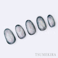 イングカワモト TSUMEKIRA(ツメキラ) ネイルシール 雪の結晶10 ホワイトクリスマス NN-YUK-111 1セット(3枚)（直送品）
