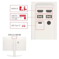 LG Electronics Japan  31.5インチ4Kスマートモニター(3840x2160/WebOS) 32SR75U-W（直送品）