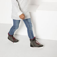 Currow Suede Leather アスファルト 19cm 1007225 BIRKENSTOCK（ビルケンシュトック）（わけあり品）