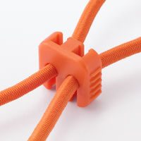 無印良品 ロック付き結束ゴムバンド ３色セット（オレンジ・ライトグレー・ダークグレー） 良品計画