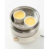 BRUNO コンパクトマルチグリルポット(ホワイト) BOE115-WH 1個