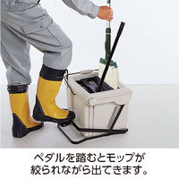 テラモト ステップスクイザー  モップ絞り器 水拭きモップ用 CE4380000　1台