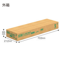 テラモト バイオマスダスター 200×690ｍｍ ヘッド幅600ｍｍ用 屋内用  CL3650690　1箱（100枚入）