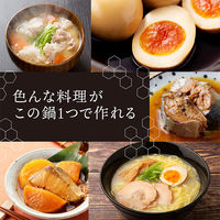 ランテル・メディエール TOKYO LM ステンレス製 雪平鍋 ツヤあり LN-2425 1個（直送品）