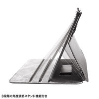サンワサプライ iPad Pro 13インチ（M4/2024）用スタンド・ベルト付きケース PDAーIPAD2012BK 1個