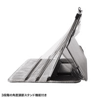 サンワサプライ iPad Pro 11インチ（M4/2024）用スタンド・ベルト付きケース PDAーIPAD1712BK2 1個